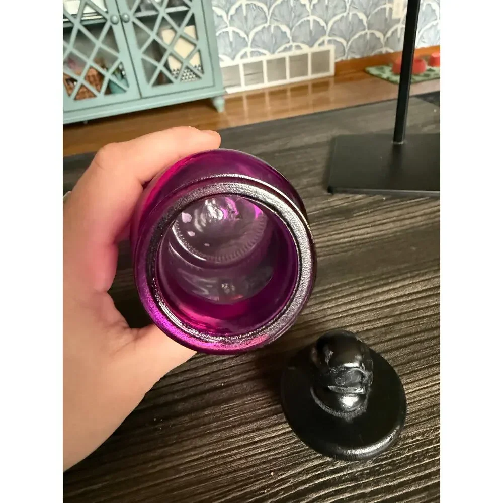 6/$25 Bats Blood Est. 1876 Halloween Purple Jar